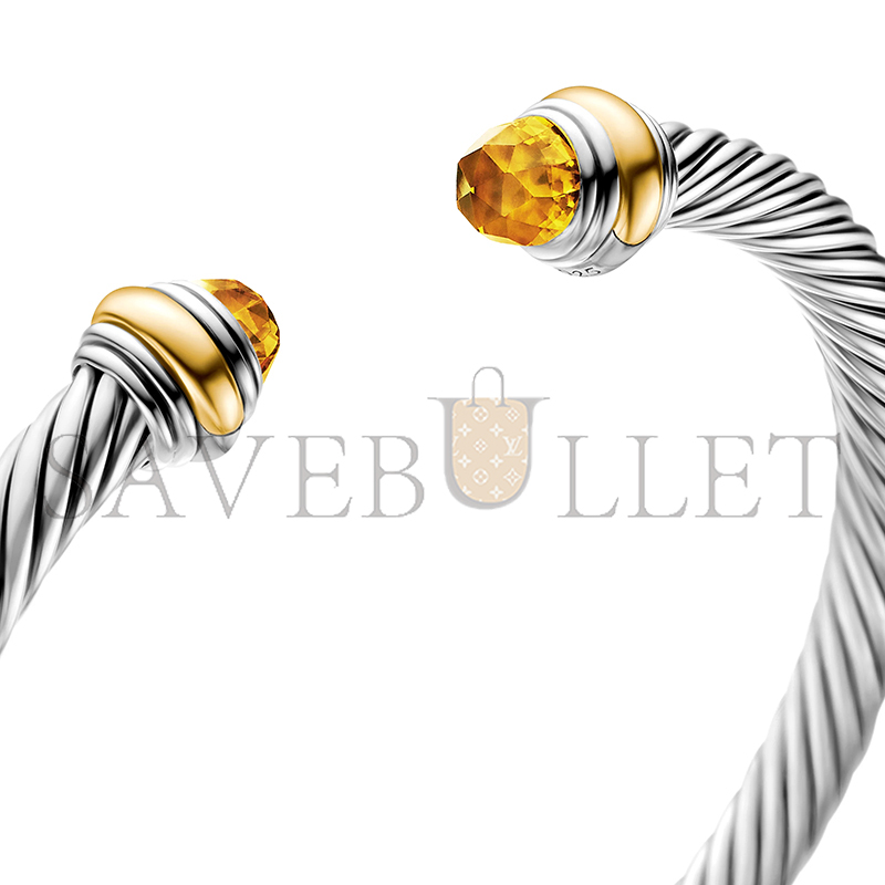DAVID YURMAN CLASSIC CABLE BRACELET 5MM B12381 S4ACI